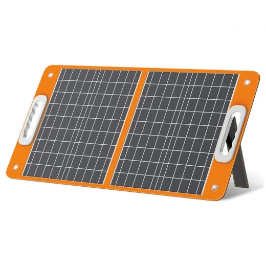 

Flashfish TSP 18V 60W Foldable Solar Panel, Portable Solar Charger with DC Outputs, 2 USB Outputs