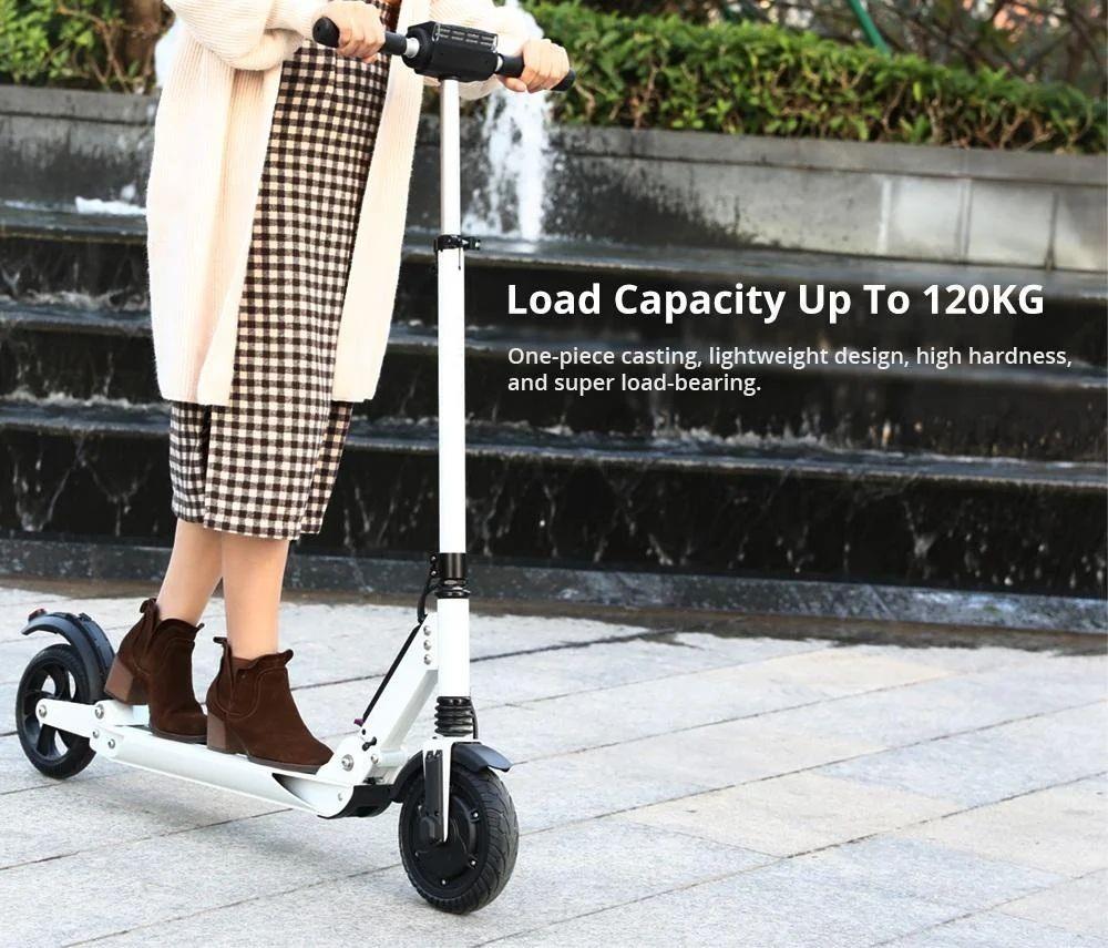 KUGOO S3 Electric Scooter, 8in Tire, 350W Front Drive, 30km/h Max Speed, 36V 6Ah Battery, 22-25km Mileage