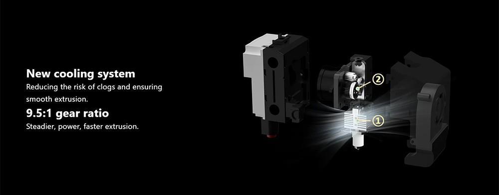 QIDI TECH X-Max 3 3D Drucker, automatische Nivellierung, 600 mm/s Druckgeschwindigkeit, HF-Platine, 325 x 325 x 315 mm
