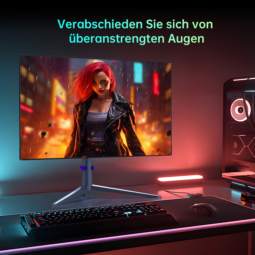 KTC G27P6 27 Zoll OLED Gaming Monitor  (2560 x 1440), 240 Hz Bildwiederholfrequenz und Lautsprechern