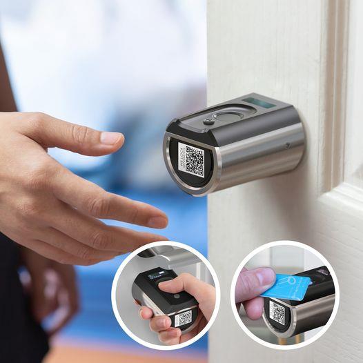WELOCK TouchEBL41 smartes Fingerabdruck Türschloss, RFID-Karte, bis zu 100 Fingerabdrücke, App-Steuerung, IP65