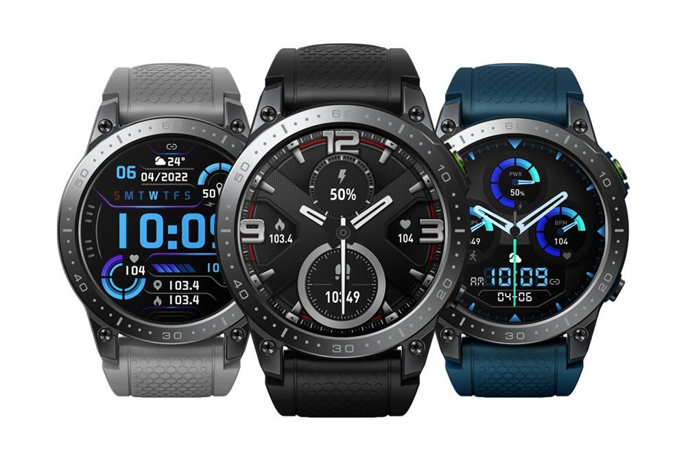 Zeblaze Ares 3 Pro Smartwatch - Blue