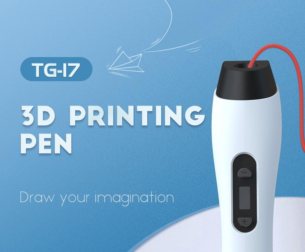 Geeetech TG17 3D Druckstift mit PLA-Filament, Druck ABS / PLA / PCL