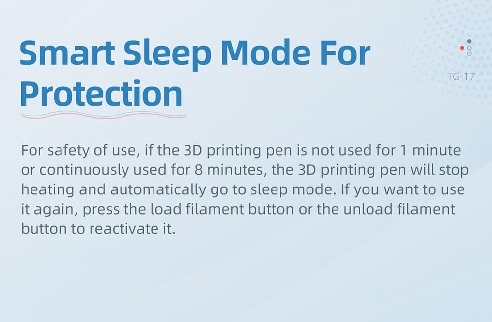 Geeetech TG17 3D Druckstift mit PLA-Filament, Druck ABS / PLA / PCL