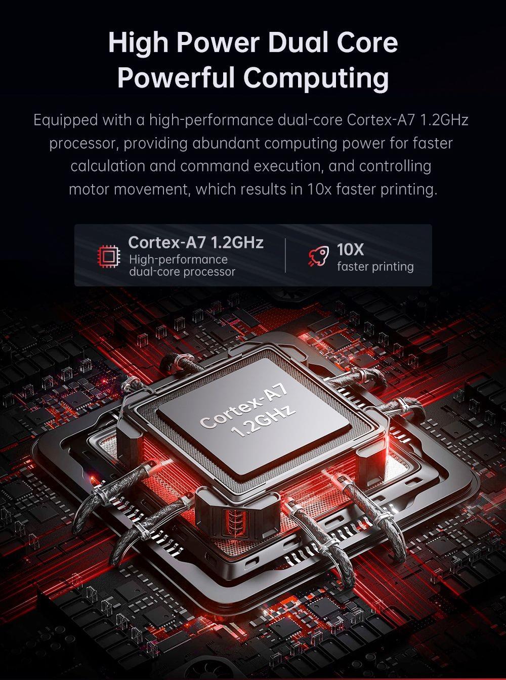 Anycubic Kobra 2 Pro 3D Printer, 25-punts automatische nivellering, 500mm/s maximale printsnelheid, 250x220x220mm