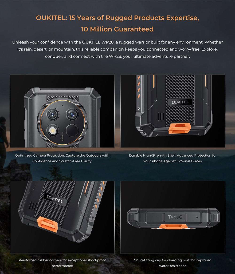 Oukitel WP28: Embrace Durability and Functionality with Rugged Smartphones  : r/oukitel_official