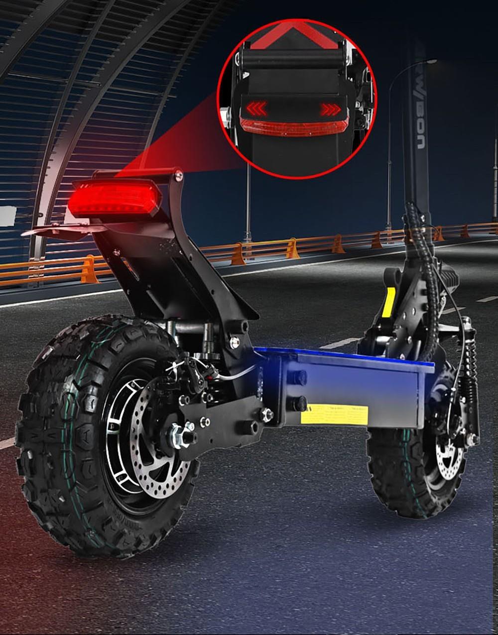 ARWIBON Q30 11 inch Off-road Tire Electric Scooter, 2500W Motor, 60km/h Max Speed, 16Ah Battery, 60km Range