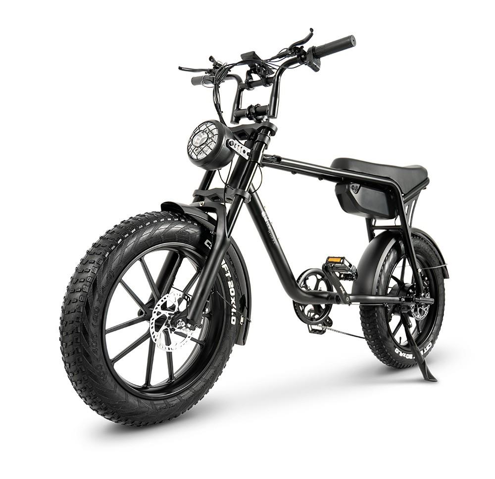 CMACEWHEEL K20 20*4.0 inch CST-band elektrische fiets, 750W motor, 40-45km/h max snelheid, 48V 17Ah batterij