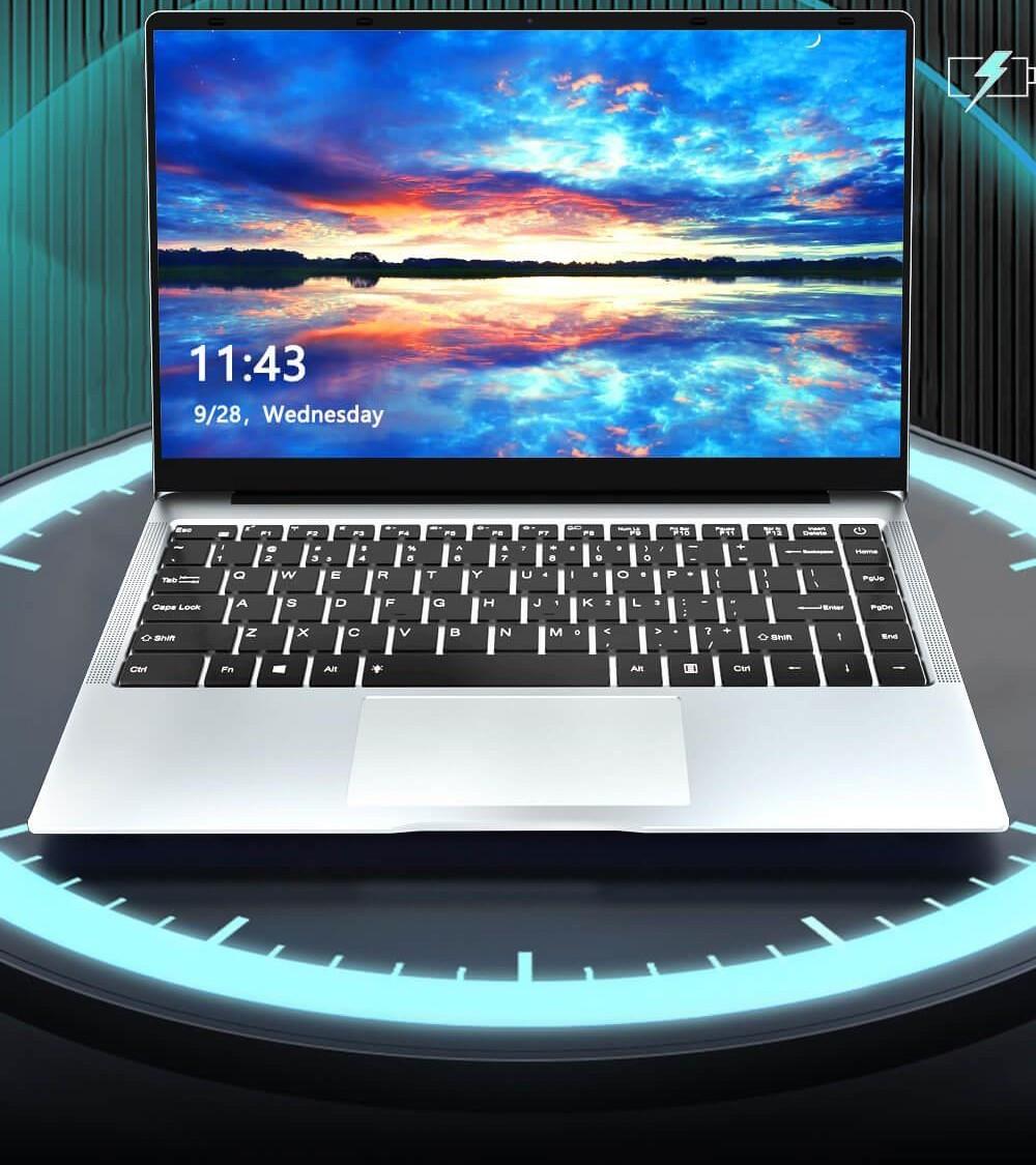 KUU Xbook-3 Laptop 14.1 FHD 1920*1080 IPS Screen Intel Celeron J4125 CPU 8GB LPDDR4 512GB SSD Windows 11 Pro
