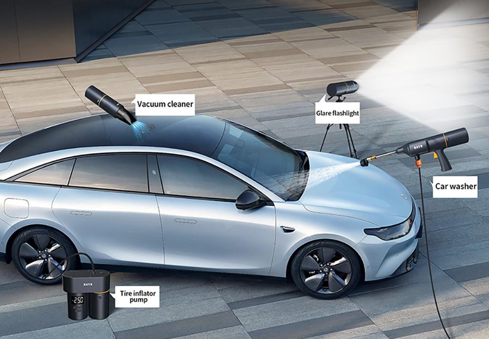 BAYU Auto Smart Car Care Kit & Modular Car Maintenance Set