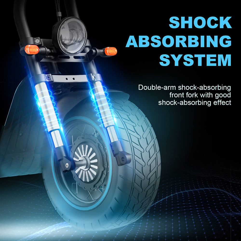 BOGIST M5 Max elektrische scooter met zadel, 14-inch band, 1000W motor, 48V 13Ah accu, met EEG-certificering