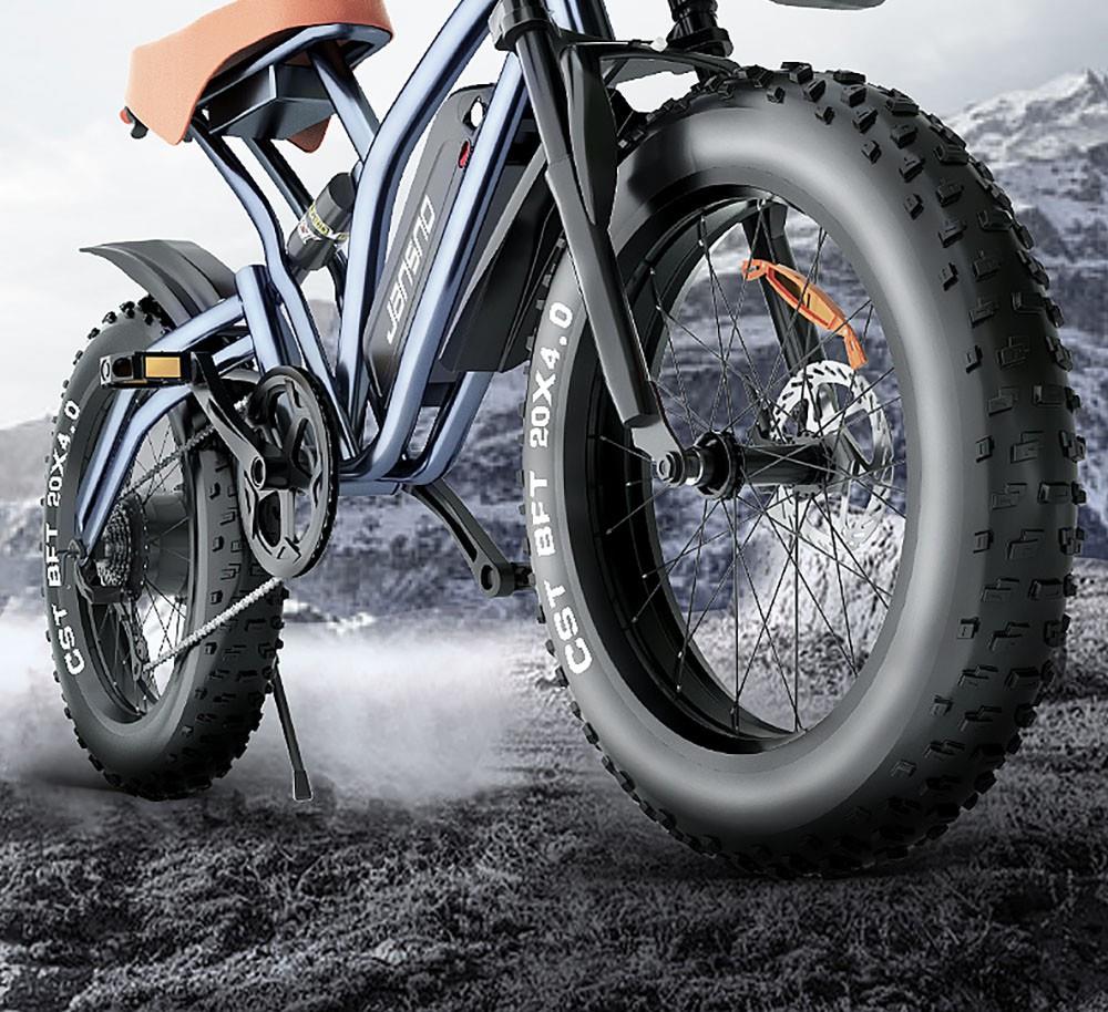JANSNO X50 20 inch Tire Electric Bike, 750W Power, 48V14Ah Battery, 50km Max Range, 40km/h Max Speed