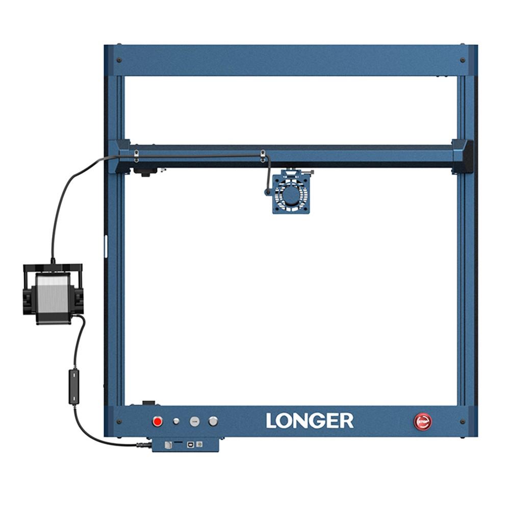 LONGER Laser B1 40W Laserschneider, 8-Kern-Laserkopf, Air Assist System, 0.10x0.15mm Laserpunkt, 450x440mm