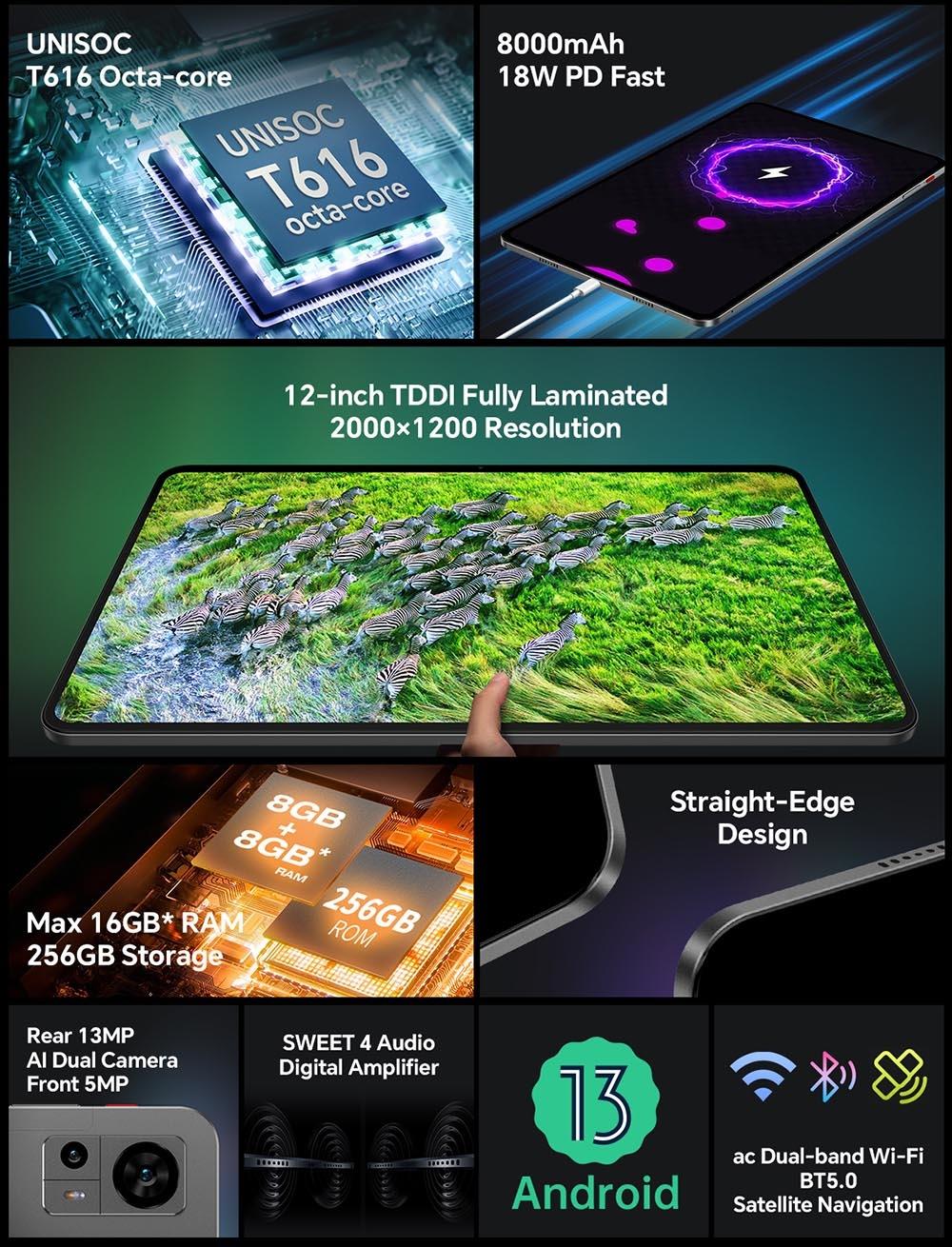 Teclast T60 : Nouvelle tablette de 12 pouces Android bientôt disponible à  moins de 300 $ US -  News