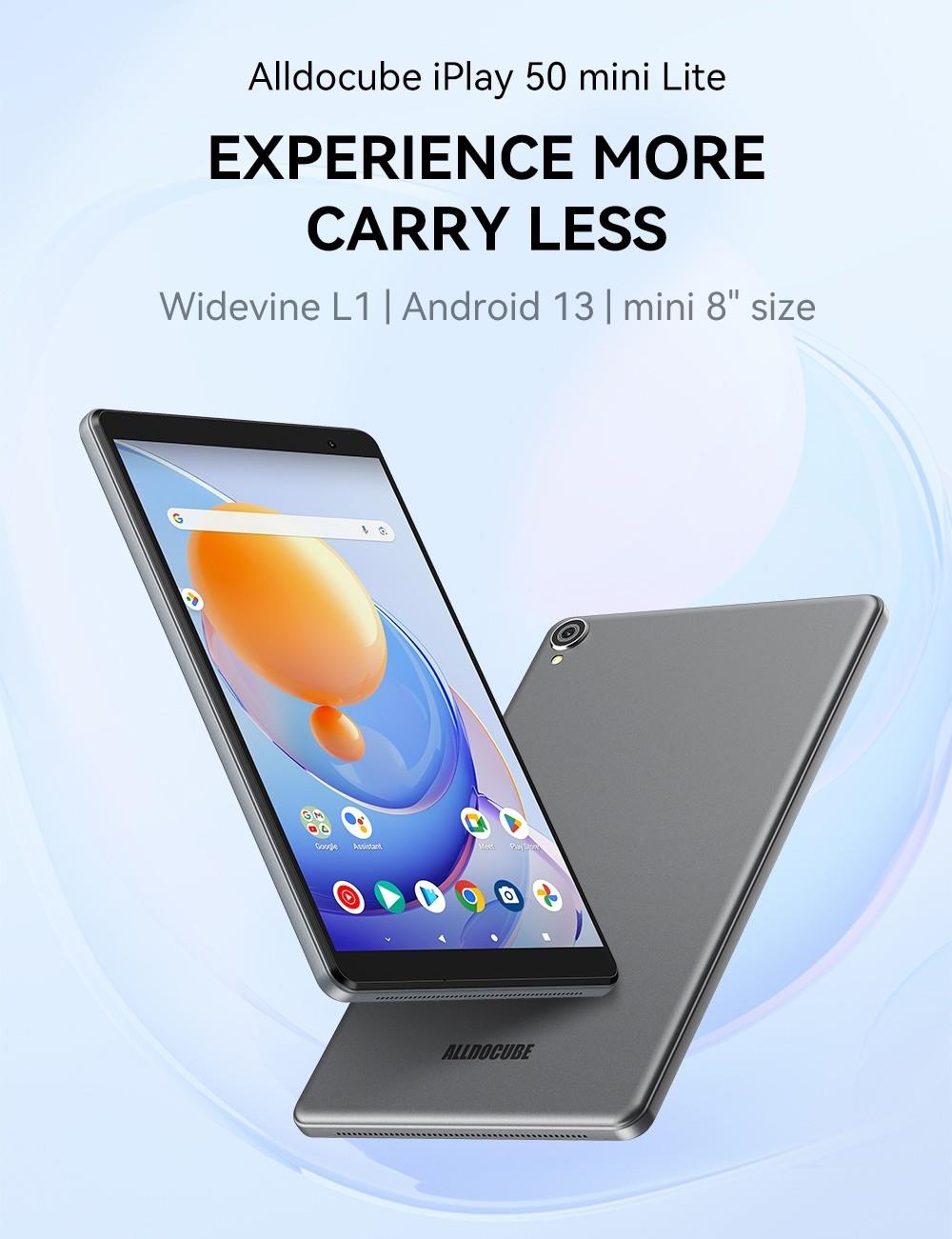 Alldocube iPlay 50 Mini Lite Tablet, Android 13, Allwinner A523