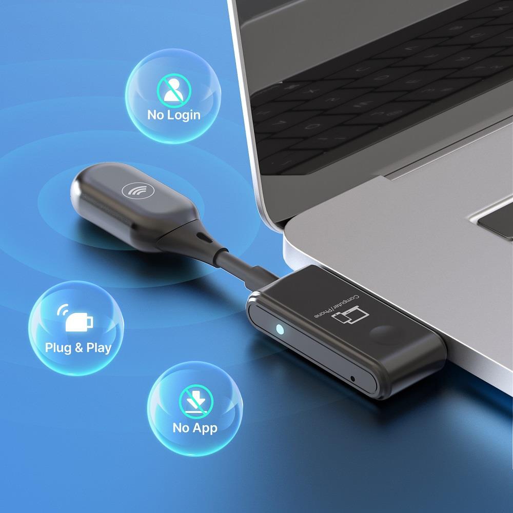 MINIX USB Type-c naar HDMI Draadloze Beeldschermadapter 165ft