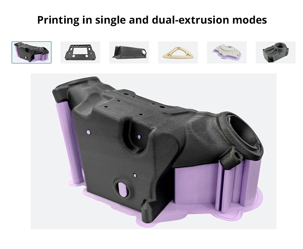 CreatBot D1000 3D Printer, automatisch nivellerend, camerabesturing, automatisch stijgende dubbele extruders