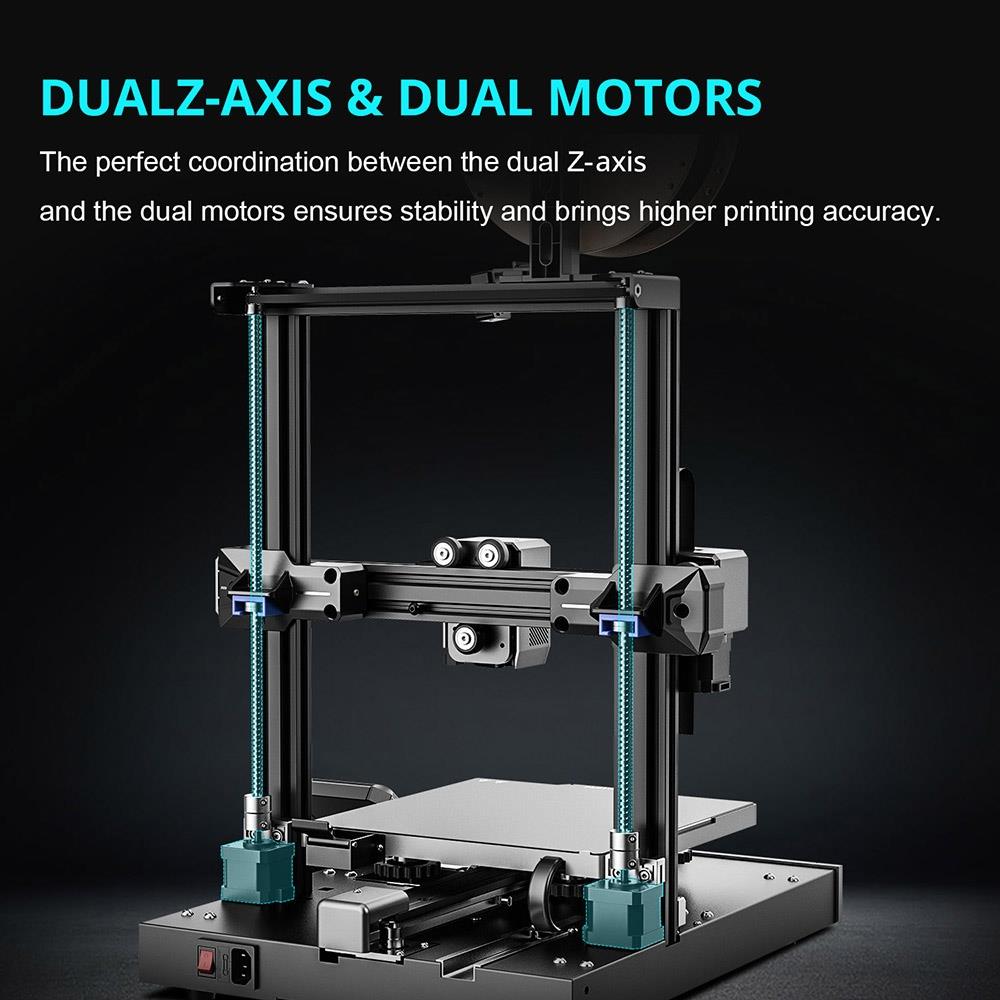 Artillery Sidewinder X3 Pro 3D Printer, Auto-Leveling, 300mm/s Max Printing Speed, 240x240x260mm