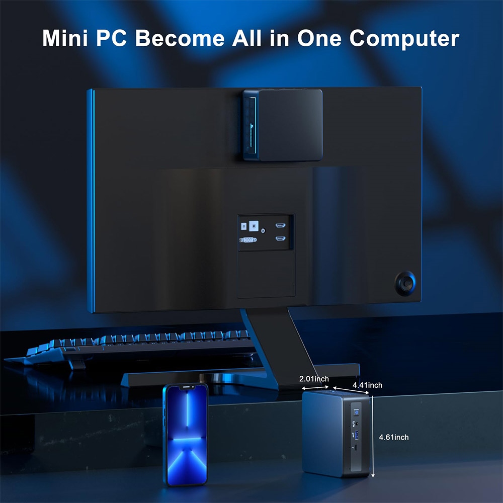 Intel NUC 11 Mini-PC, Intel Core i7-1165G7 Quad Core bis zu 4,7 GHz, 32 GB ‎DDR4 RAM 1 TB SSD