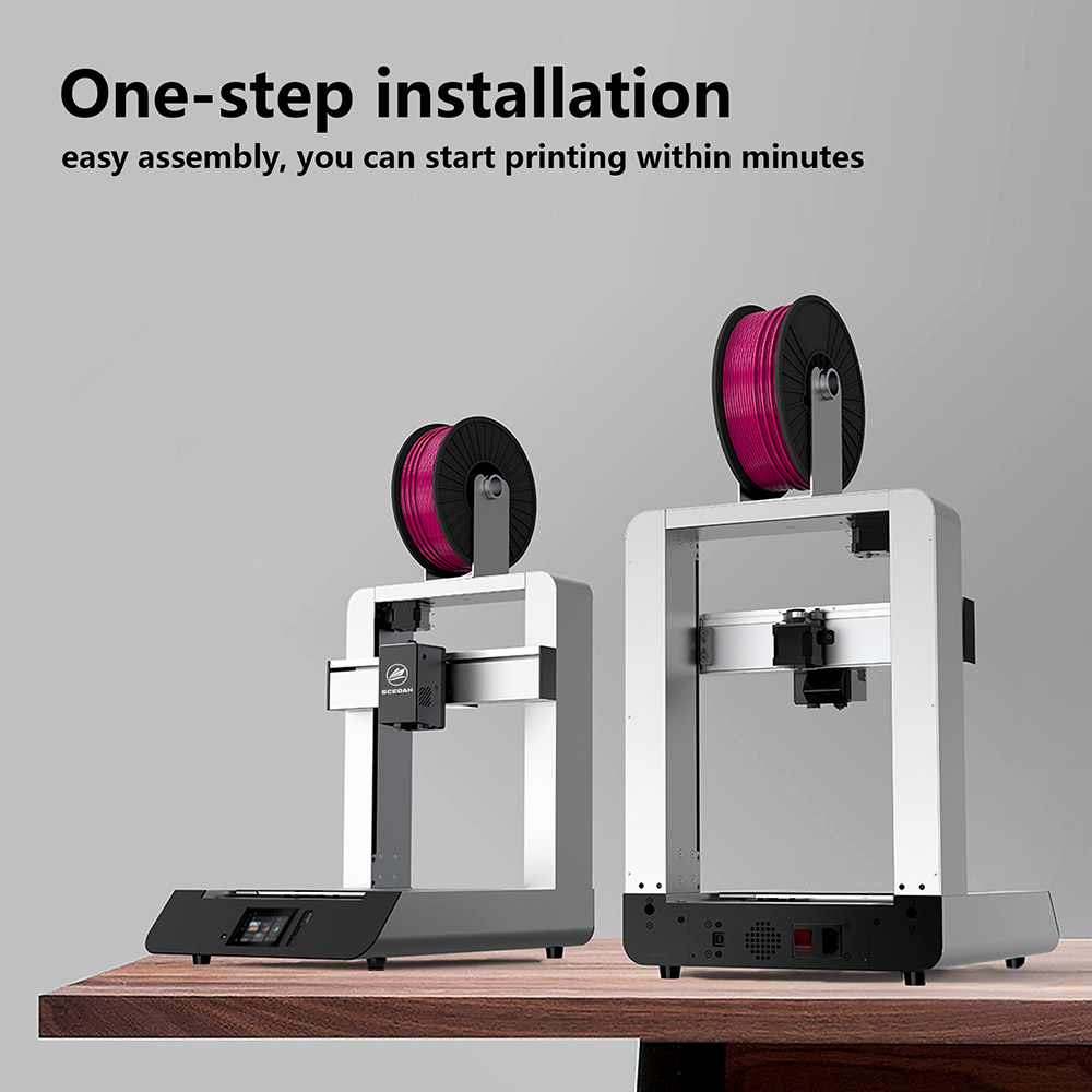 SCEOAN Windstorm S1 3D Printer, automatisch nivellerend, maximale printsnelheid van 500 mm/s, detectie van materiaalbreuk
