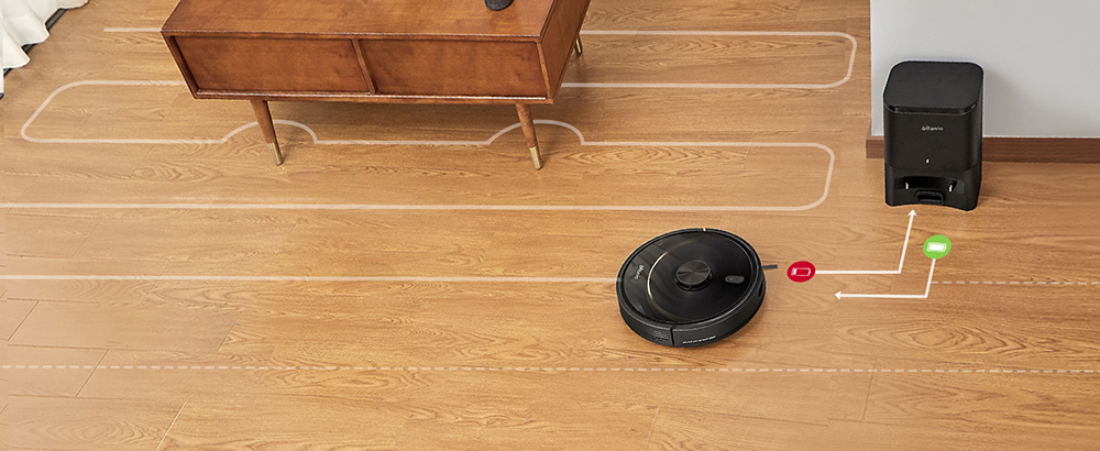 Ultenic T10 Elite Robot Vacuum Cleaner with Dust Collection Station, LiDAR Navigation