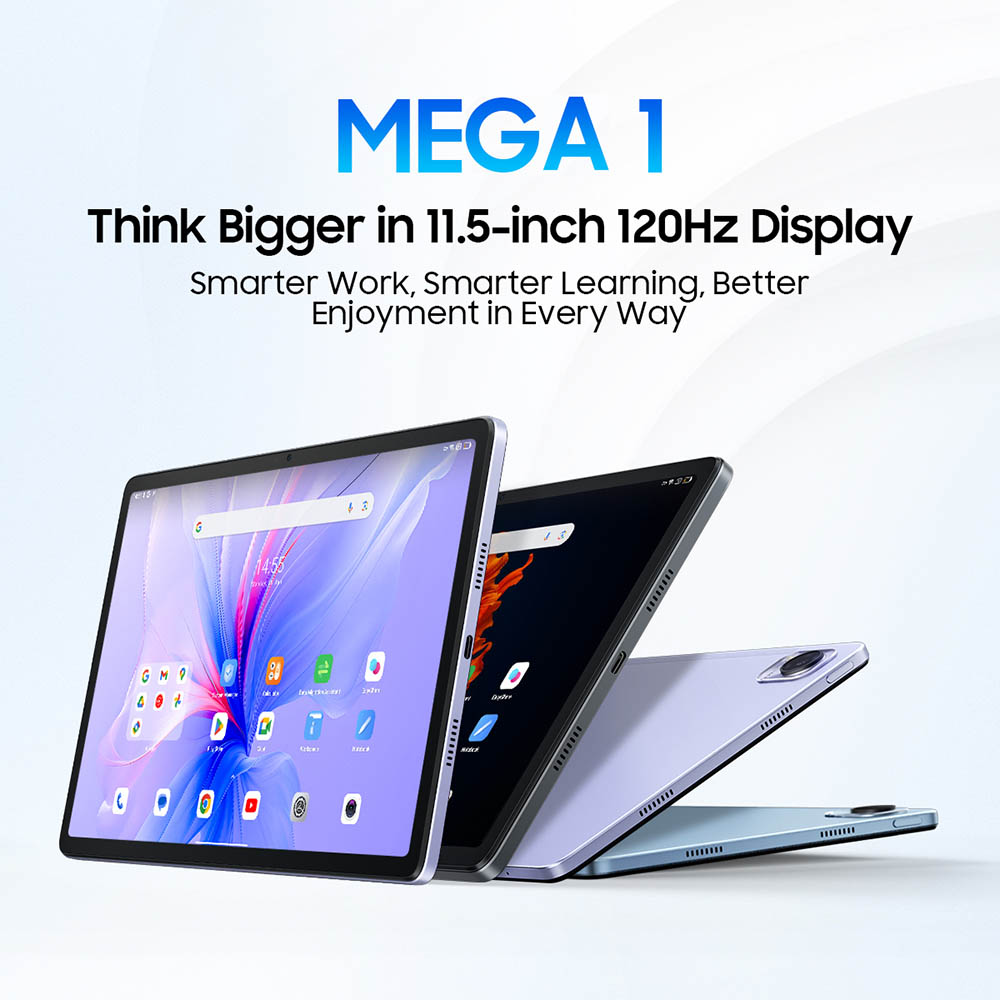 Blackview MEGA 1 Tablet, 11.5 2.4K 120Hz Display, MediaTek Helio G99 8 Core 2.0GHz (Gratis Stylus Stift & Folie)