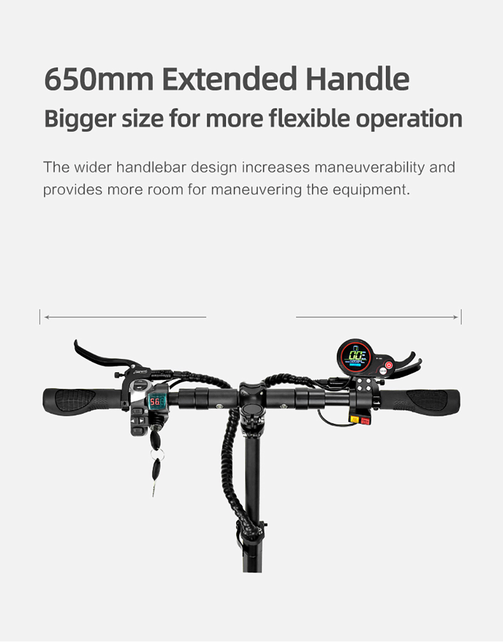 BOYUEDA S3-11 Foldable Electric Scooter, 2*3000W Motor, 60V 38AH Battery, 11-inch Tire, 85km/h