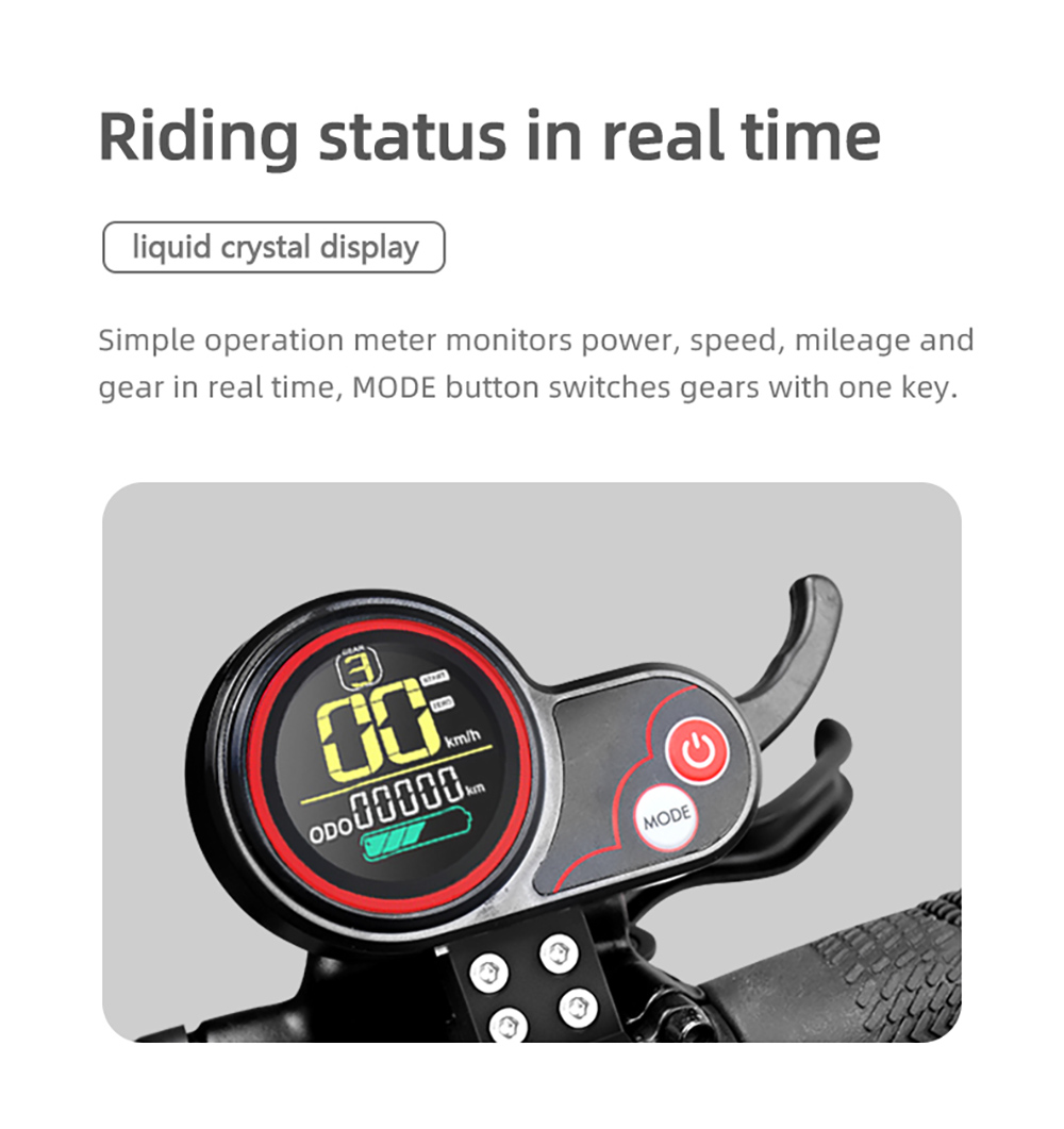 BOYUEDA S3-11 Foldable Electric Scooter, 2*3000W Motor, 60V 38AH Battery, 11-inch Tire, 85km/h