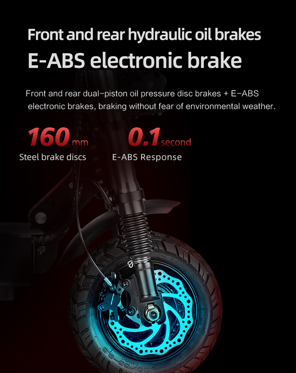 BOYUEDA S3-11 Foldable Electric Scooter, 2*3000W Motor, 60V 38AH Battery, 11-inch Tire, 85km/h