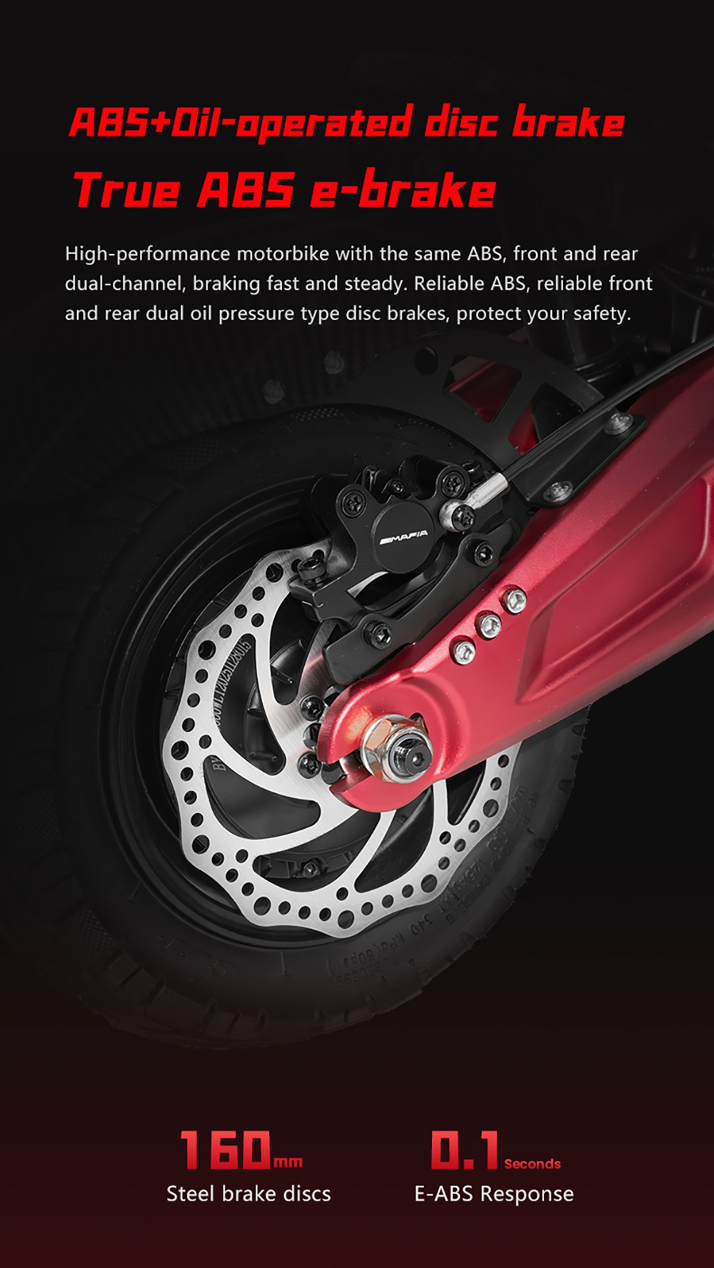 Foldable Electric Scooter BOYUEDA S5-11, 2*3000W Motor, 60V 38AH Battery, 11-inch Tire, 85km/h, 120km Range