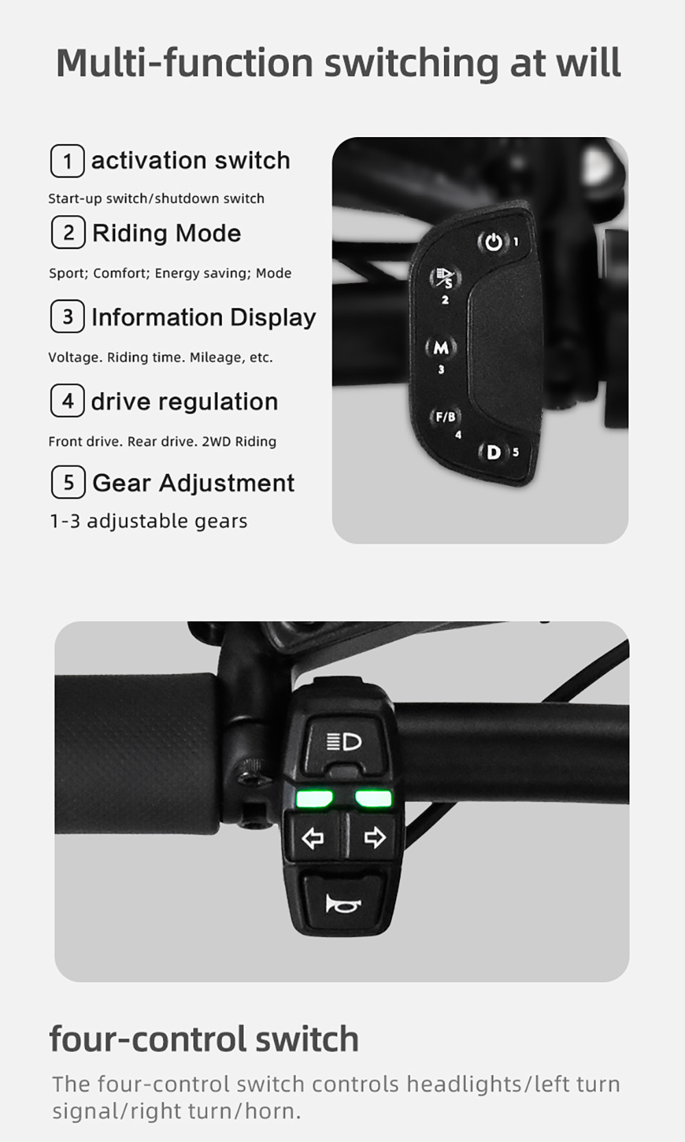 Foldable Electric Scooter BOYUEDA S5-11, 2*3000W Motor, 60V 38AH Battery, 11-inch Tire, 85km/h, 120km Range