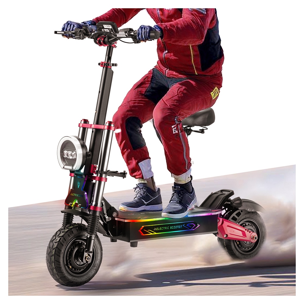 Foldable Electric Scooter BOYUEDA S5-11, 2*3000W Motor, 60V 38AH Battery, 11-inch Tire, 85km/h, 120km Range