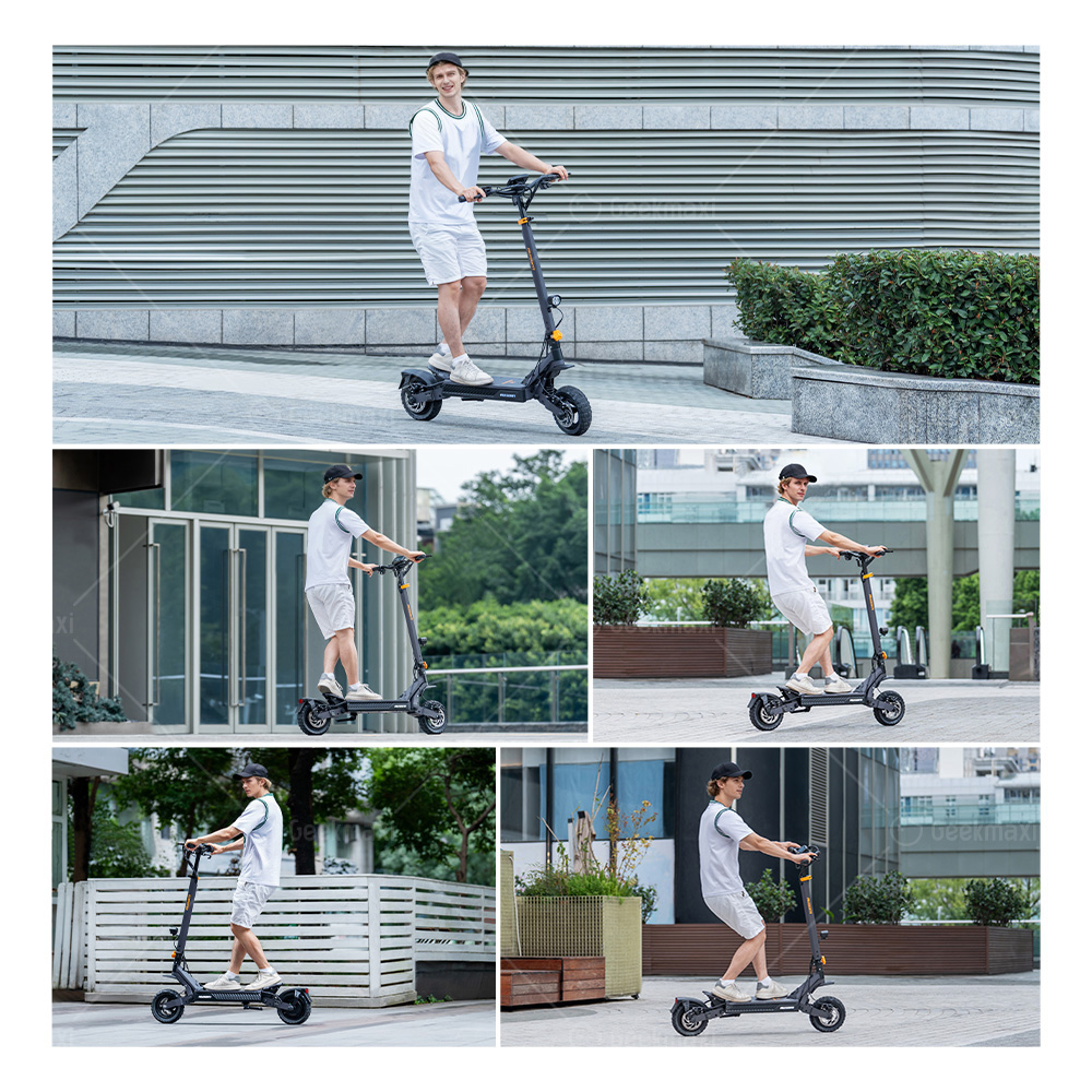 Ausom L1 Max Faltbarer E-Scooter, 1000 W, 48V 20,8Ah, 90 km Reichweite, 50 km/h Höchstgeschwindigkeit