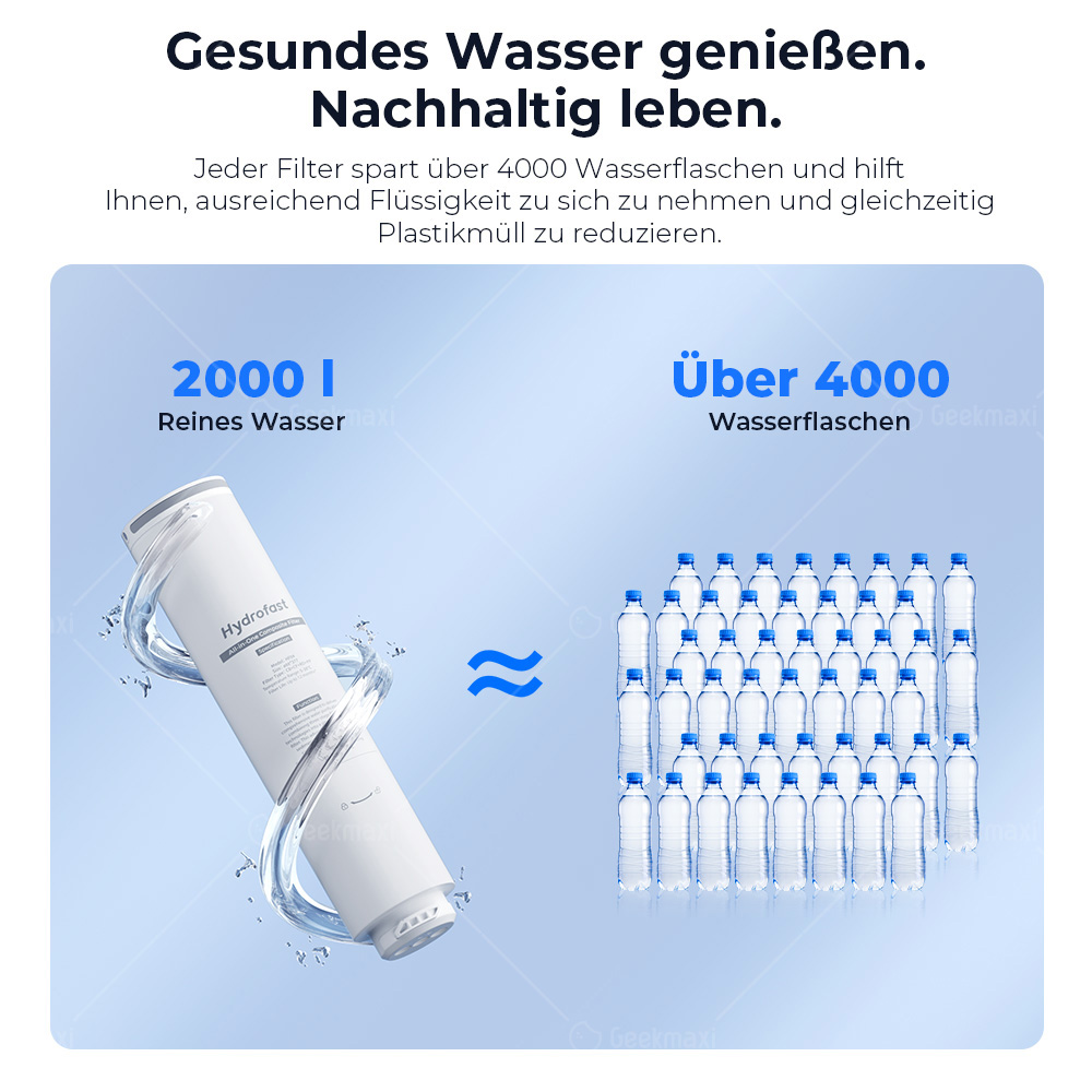 Hydrofast HF04 Wasserreiniger Fünf-in-Eins-Kompositfilter (C300 Ersatzfilter)
