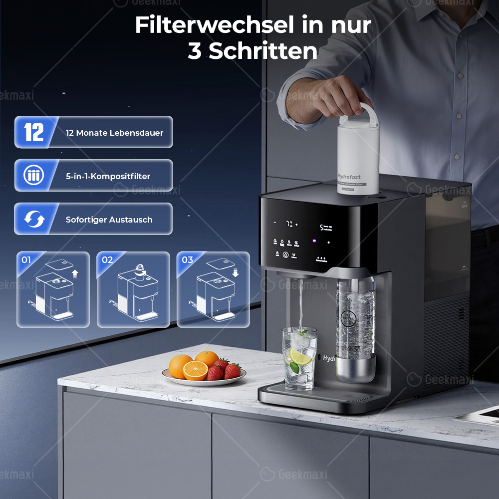 Hydrofast HF04 Wasserreiniger Fünf-in-Eins-Kompositfilter (C300 Ersatzfilter)