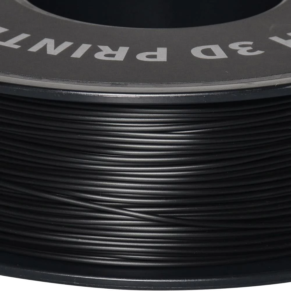 Geeetech PETG Filament for 3D Printer, 1.75mm Dimensional Accuracy /- 0.03mm 1kg Spool (2.2 lbs) - Transparent / Black