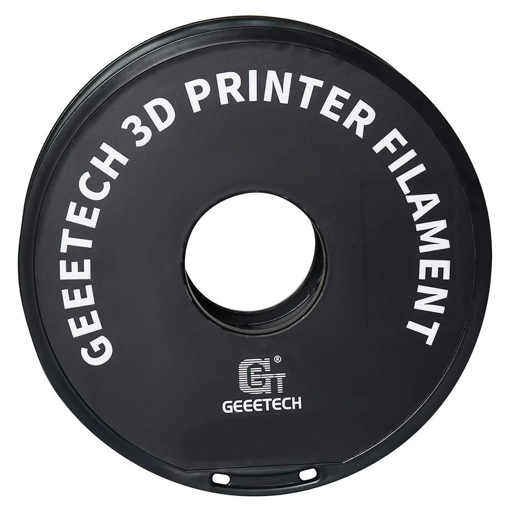 Geeetech PETG Filament for 3D Printer, 1.75mm Dimensional Accuracy /- 0.03mm 1kg Spool (2.2 lbs) - Transparent / Black