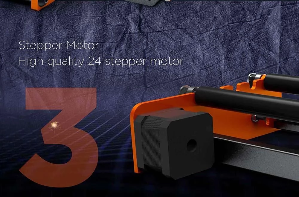 ACMER M2 laser roterende rol, 360 graden Y-as roterende gravure, 4-138 mm snijdiameter, 4 breedte-aanpassingen