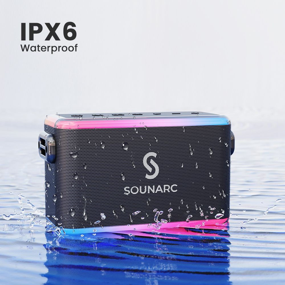 Sounarc A1 80W IPX6 Karaoke Bluetooth Speaker