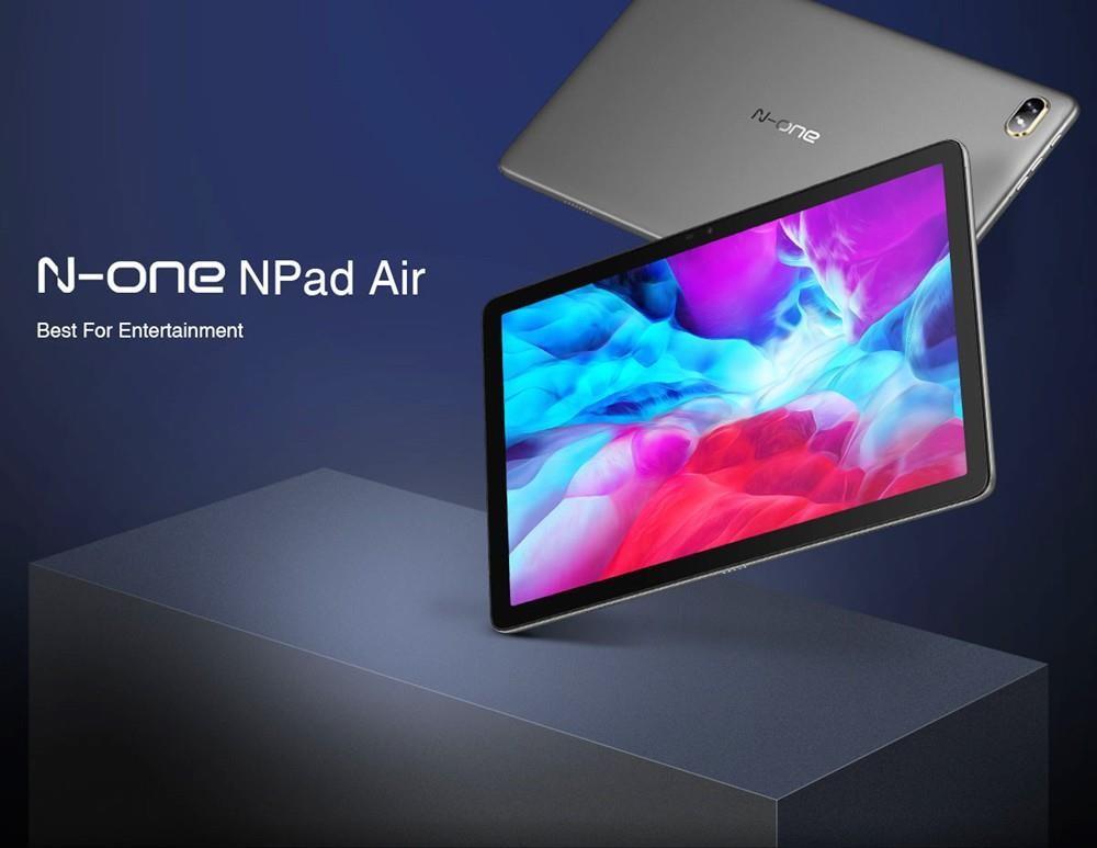 Upgraded N-one NPad Air 10.1 Tablet Kit, 1920x1200 FHD IPS Screen, UNISOC Tiger T310 2.0GHz Quad Core CPU