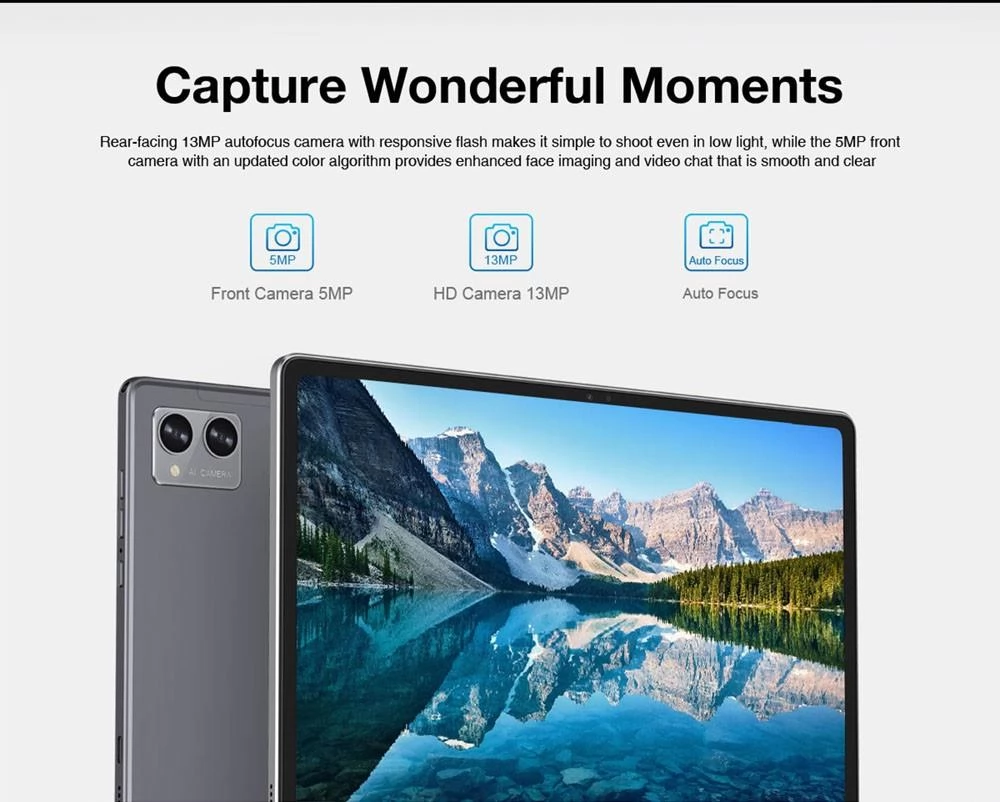 N-one NPad Plus Upgrade 8GB+128GB MTK 8183 Octa-Core Android 12 6600mAh ...