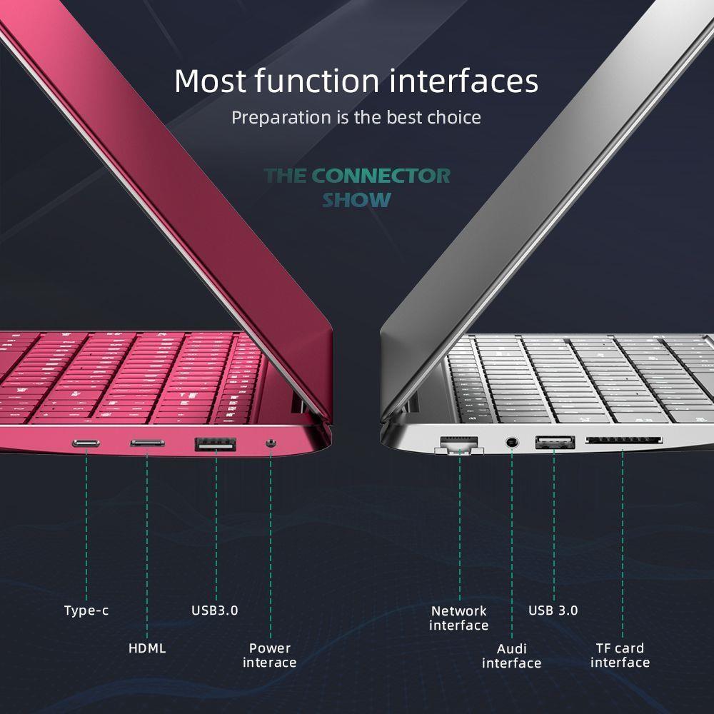 DERE M12 15.6 Inch Laptop Intel Celeron N5095, Intel UHD Graphics