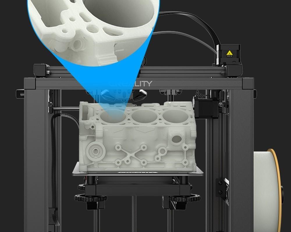 Creality Hyper Series 1,75mm PLA 3D Printing Filament 1KG - Wit
