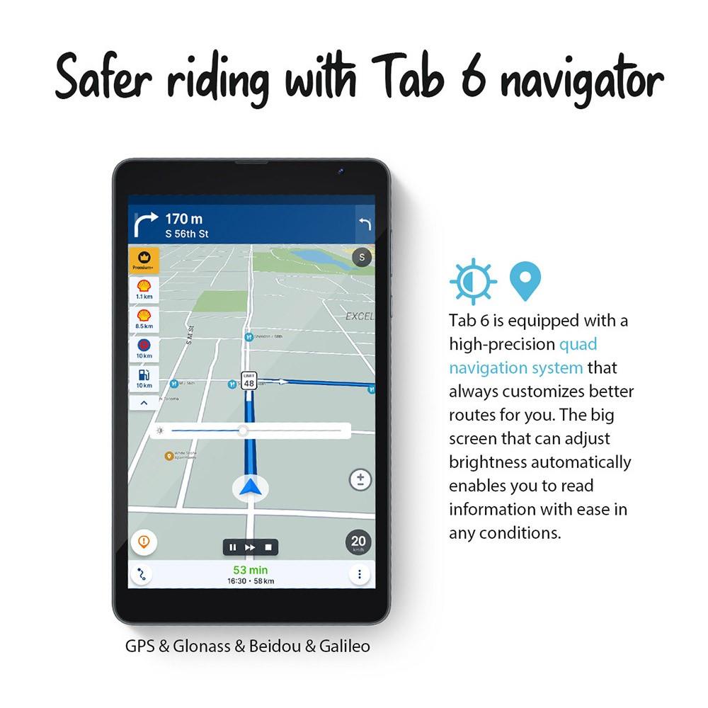 Blackview Tab 6 8 Tablet, Unisoc UMS312 Quad Core, 3GB RAM 32GB ROM, Android 11 - Blauw