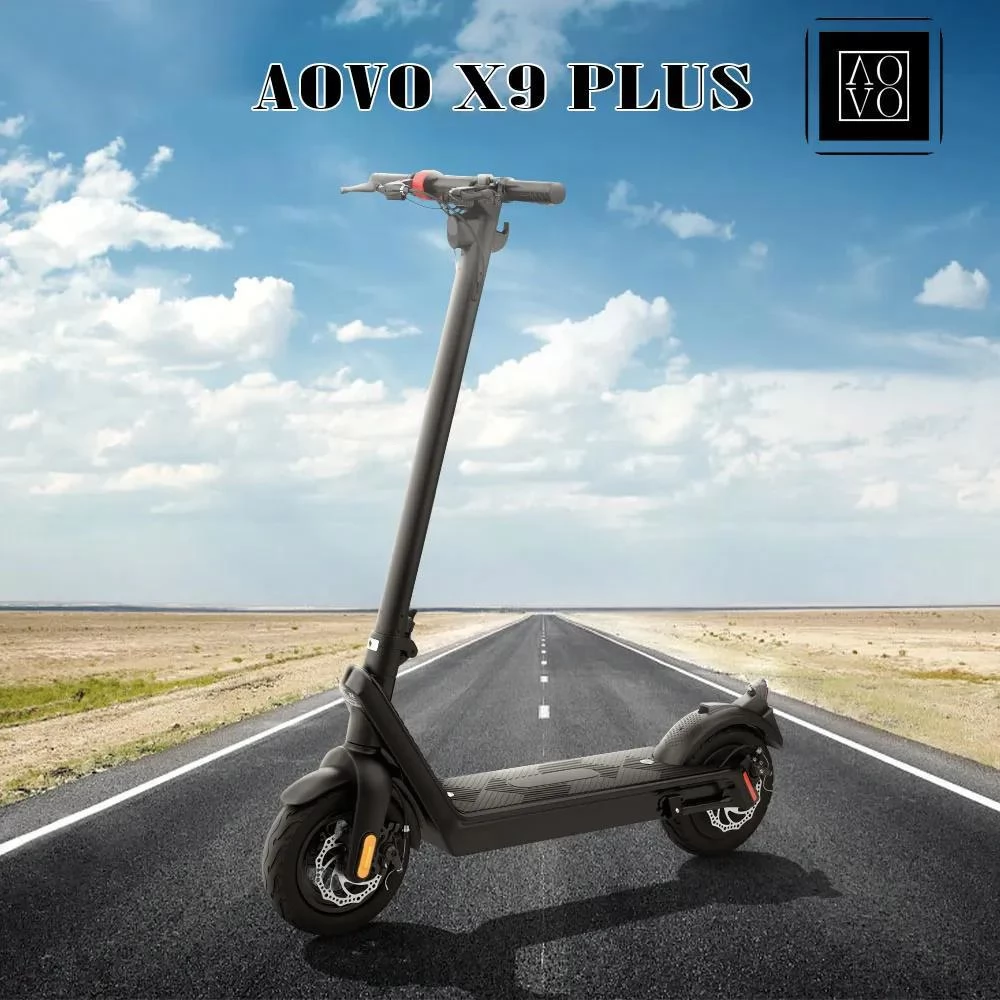 AOVO X9 Plus 10 Explosion-proof Tire Foldable Electric Scooter - 36V Rated 500W Motor & 36V 15.6Ah Battery
