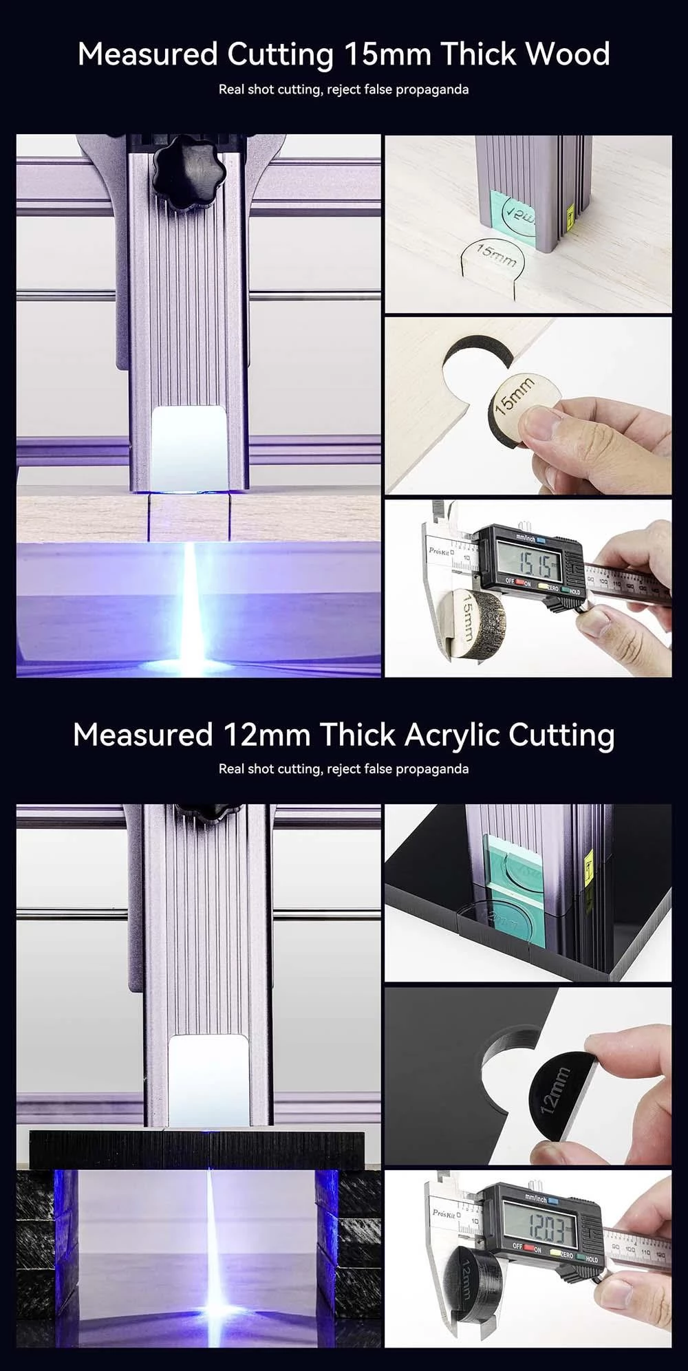 Atomstack A5 PRO Lasergravurmaschine Laserleistung 40 W Fixed-Focus Compressed Spot CNC-Gravurbereich 410 x 400 mm