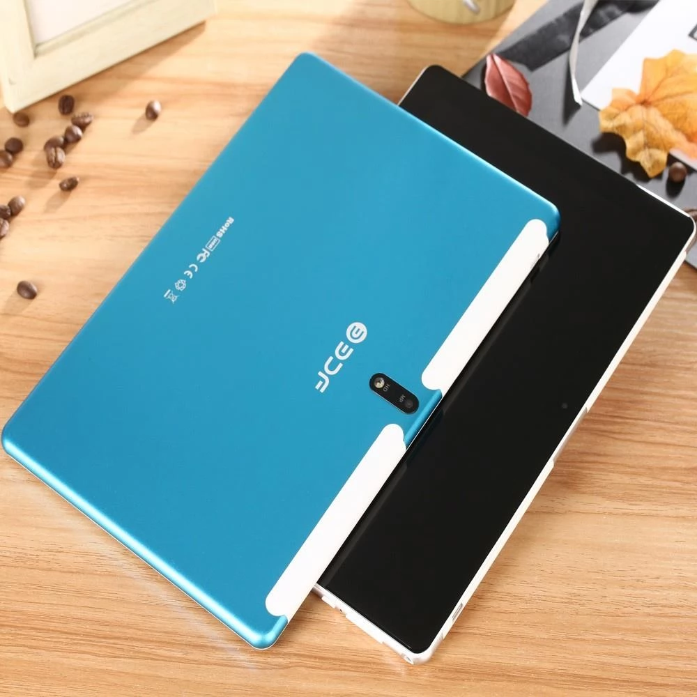 BDF M107 10.1 Inch 2G LTE Tablet met Lederen Hoesje, Octa Core 2GB 32GB, Android 10 8MP 2MP Dubbele Camera