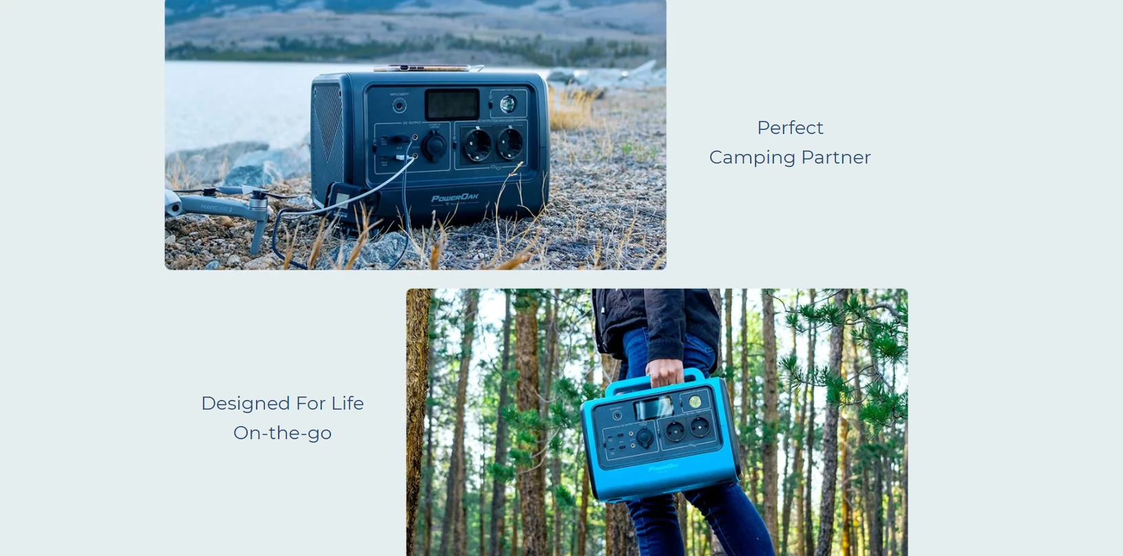 Portable power station Bluetti PowerOak EB70 716Wh 1000W for military and  volonteers Kyiv, buy at 26 000 грн. Availability.
