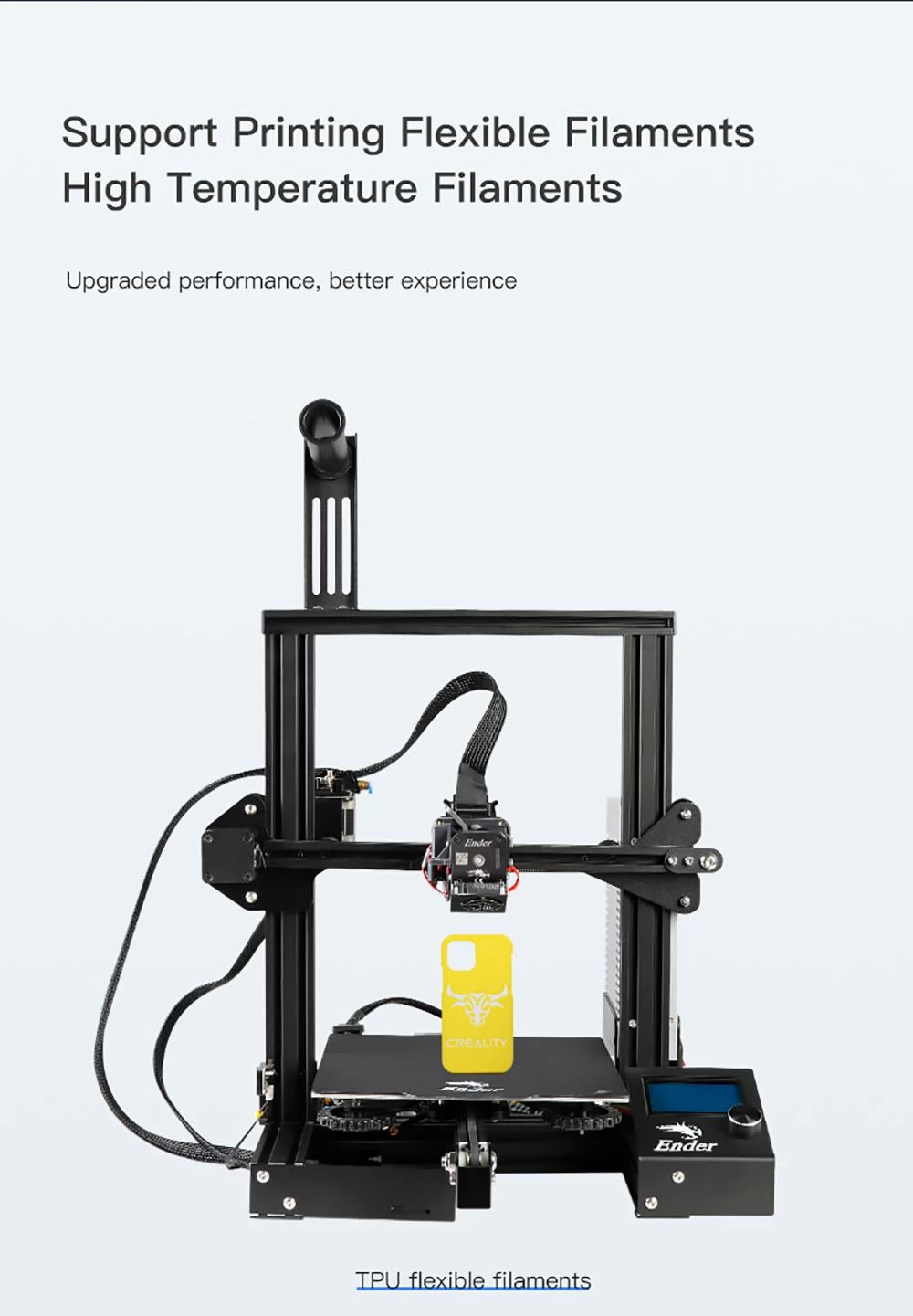 Creality Sprite Extruder Pro Kit 300°C Hoge Temperatuur Afdrukken voor Ender-3 S1 /S1 PRO CR10 Smart Pro 3D Printer