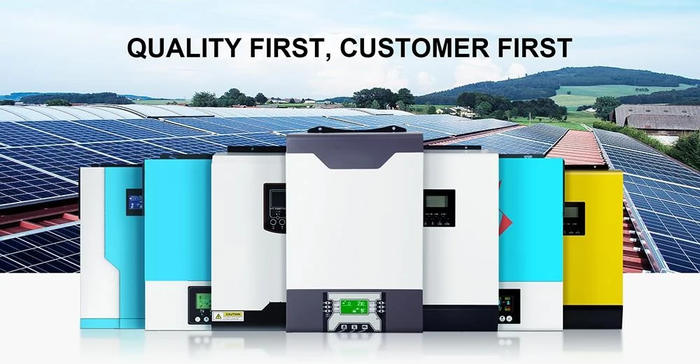 DAXTROMN 3.5KW Off Grid Solar Inverter, 24V DC 100A MPPT Charger, 450VDC PV Input Pure Sine Wave Inverter with WiFi